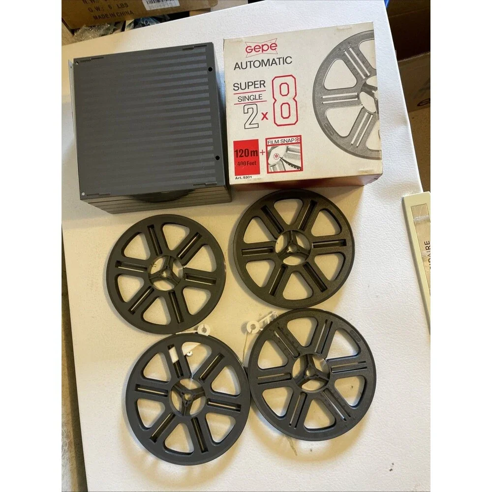Gepe Automatic Super Single 2 X 8 120m Film Snap ONLY 4 READ DESCRIPTION VIDEO!!